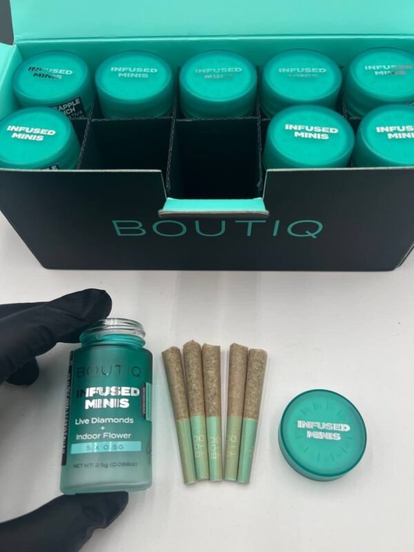 Boutiq Infused Minis Live Diamonds + Indoor Flower 5PK 0.5G - 2.5G