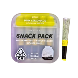 Boutiq Snack Pack – Pink Lemonade Infused With Mango