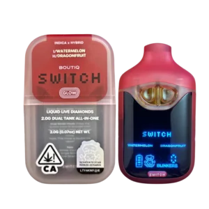Boutiq Switch V4 Glow – Watermelon X Dragonfruit 2G Dual Tank