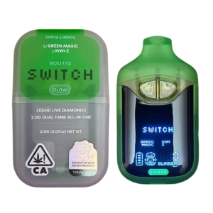 Boutiq Switch Glow – Green Magic X Kiwi Z 2G Dual Tank