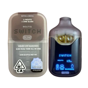 Boutiq Switch V4 Glow – Mojito X Lime Slush 2G Dual Tank