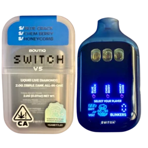 Boutiq Switch V5 – Blue Crack X Chem Berry X Honeycomb (Sativa)